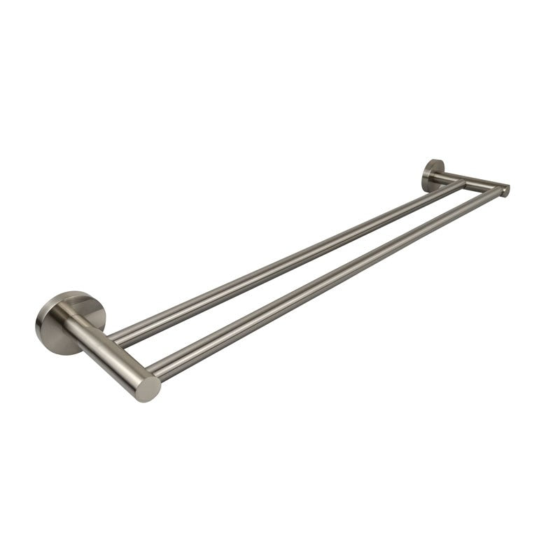 OTUS DOUBLE TOWEL RAIL 600MM CHROME & COLOURED