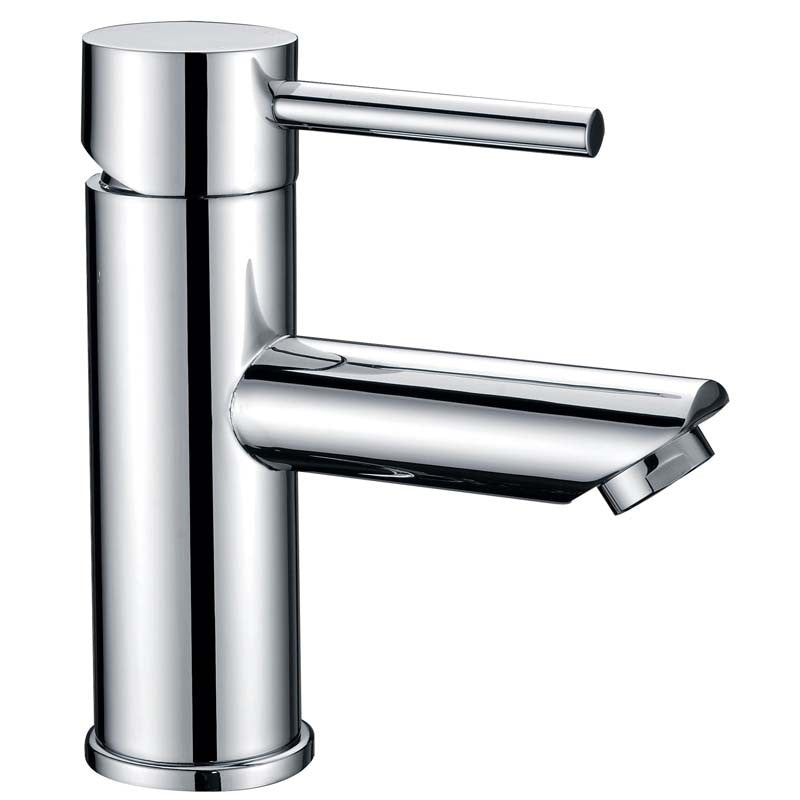 OTUS PIN HANDLE BASIN MIXER CHROME / MATTE BLACK