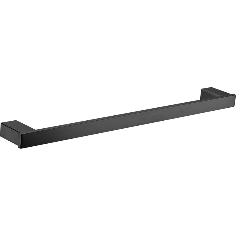 ROSA SINGLE TOWEL RAIL 800MM MATTE BLACK