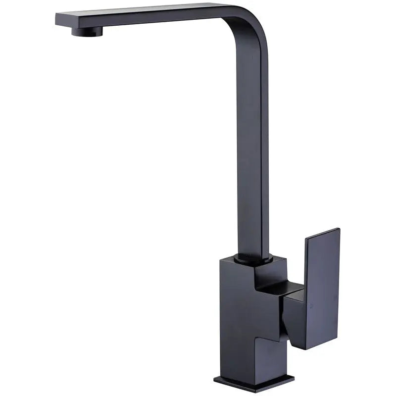ROSA SQUARE SINK MIXER CHROME / MATTE BLACK FIL Kitchen Bathroom