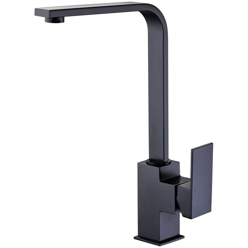 ROSA SQUARE SINK MIXER CHROME / MATTE BLACK