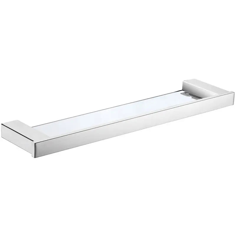 ROSA GLASS SHELF CHROME / MATTE BLACK FIL Kitchen Bathroom