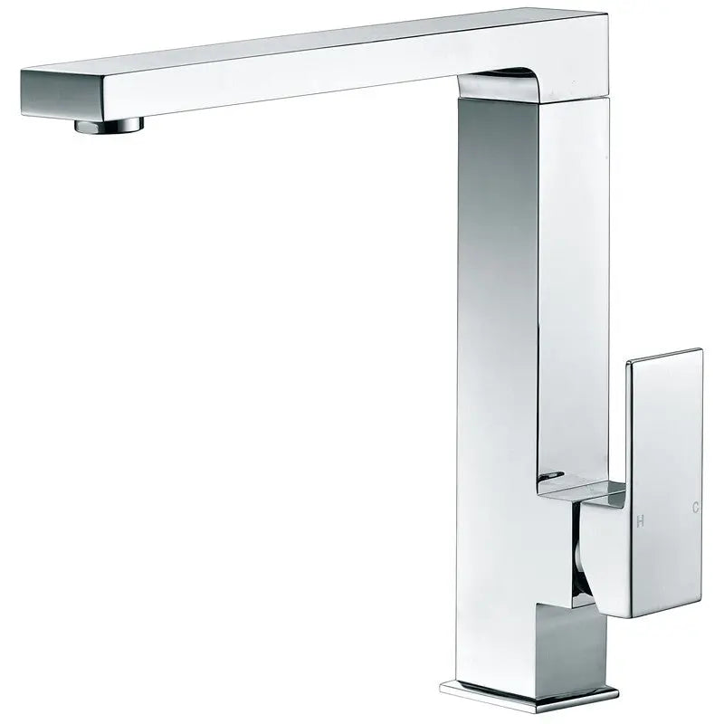 ROSA HIGH RISE SQUARE SINK MIXER CHROME FIL Kitchen Bathroom