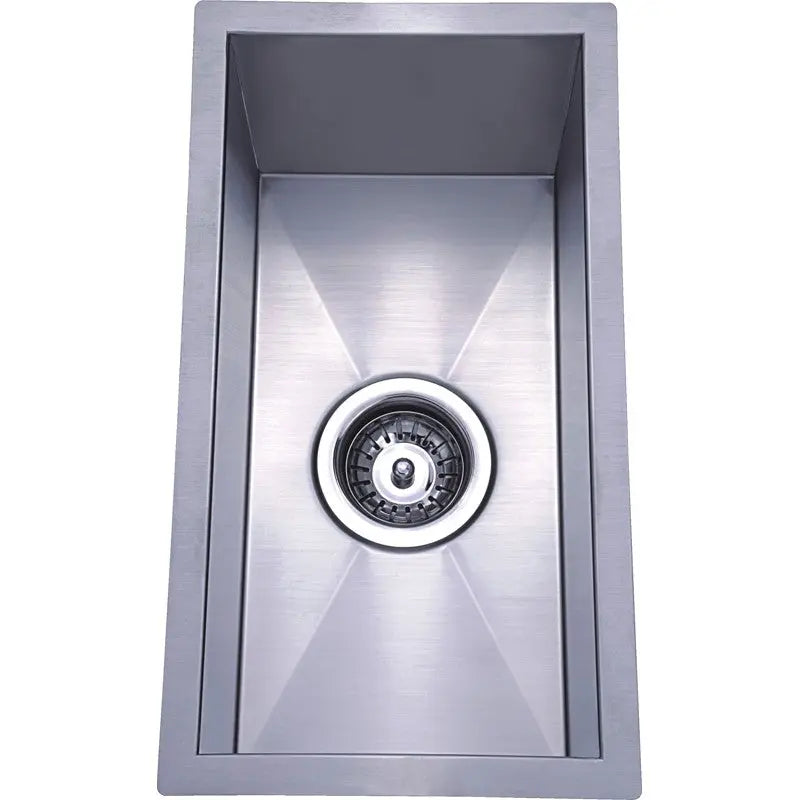 ROSA ABOVE/UNDERMOUNT SINGLE KITCHEN SINK STAINLESS STEEL FIL Kitchen Bathroom