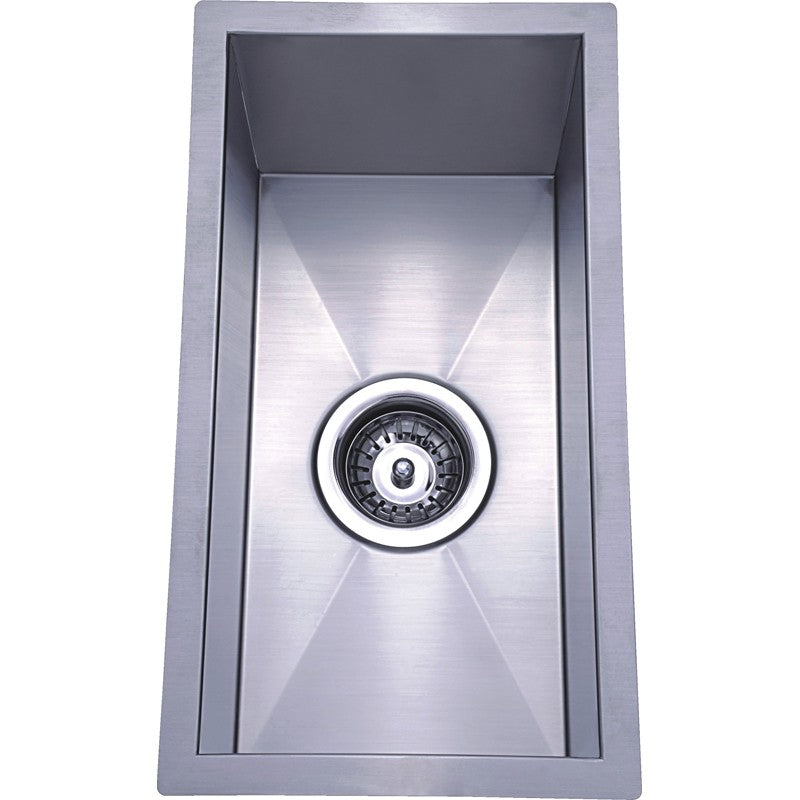 ROSA ABOVE/UNDERMOUNT SINGLE KITCHEN SINK STAINLESS STEEL