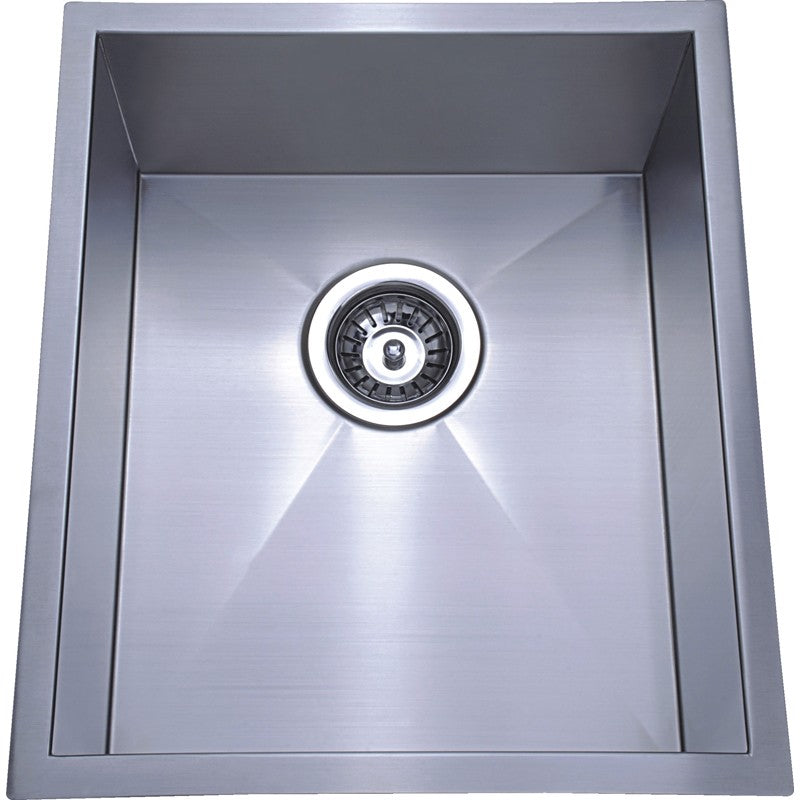 ROSA ABOVE/UNDERMOUNT SINGLE KITCHEN SINK STAINLESS STEEL