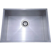 ROSA ABOVE/UNDERMOUNT SINGLE KITCHEN SINK STAINLESS STEEL FIL Kitchen Bathroom