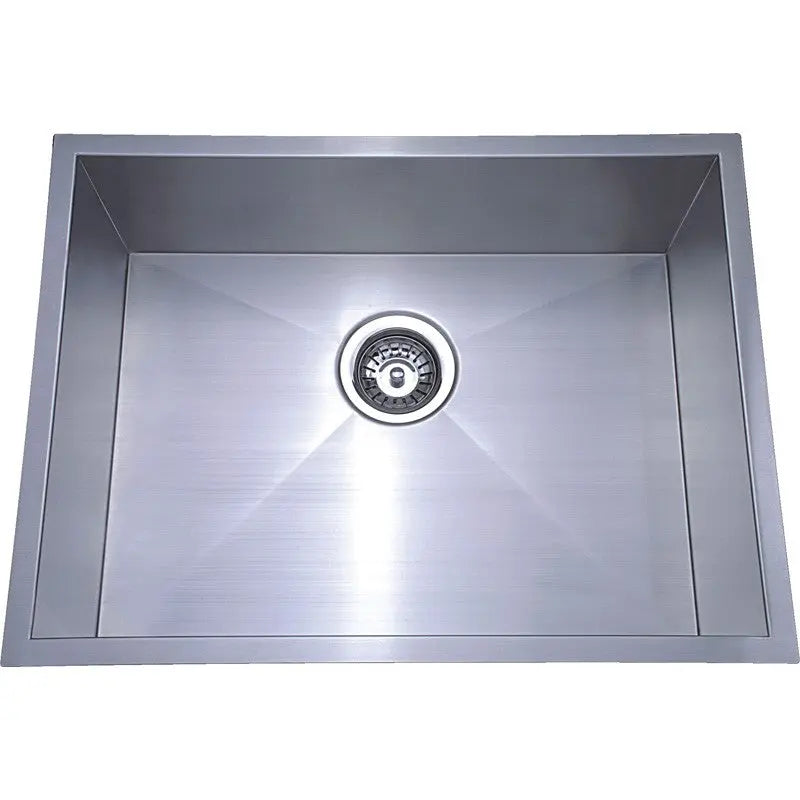 ROSA ABOVE/UNDERMOUNT SINGLE KITCHEN SINK STAINLESS STEEL FIL Kitchen Bathroom