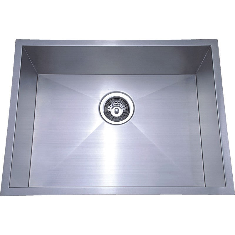 ROSA ABOVE/UNDERMOUNT SINGLE KITCHEN SINK STAINLESS STEEL