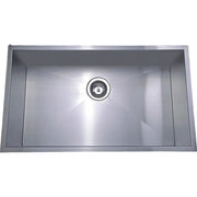 ROSA ABOVE/UNDERMOUNT SINGLE KITCHEN SINK STAINLESS STEEL FIL Kitchen Bathroom