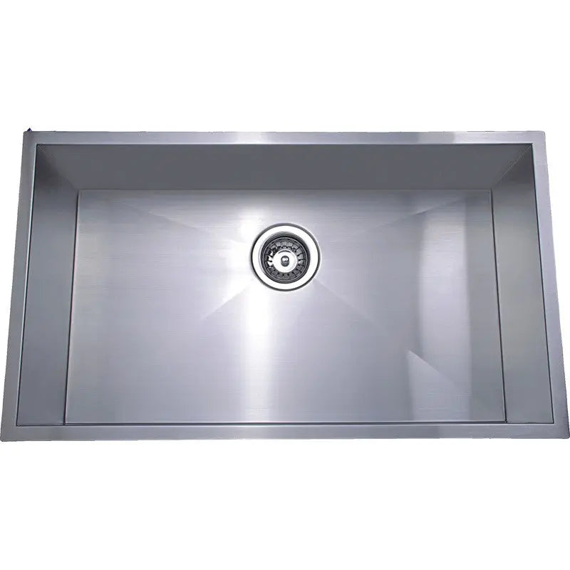 ROSA ABOVE/UNDERMOUNT SINGLE KITCHEN SINK STAINLESS STEEL FIL Kitchen Bathroom