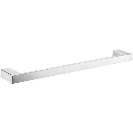 ROSA SINGLE TOWEL RAIL 600MM CHROME / MATTE BLACK FIL Kitchen Bathroom