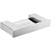 ROSA SOAP BASKET CHROME / MATTE BLACK FIL Kitchen Bathroom