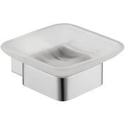 ROSA SOAP DISH CHROME / MATTE BLACK FIL Kitchen Bathroom
