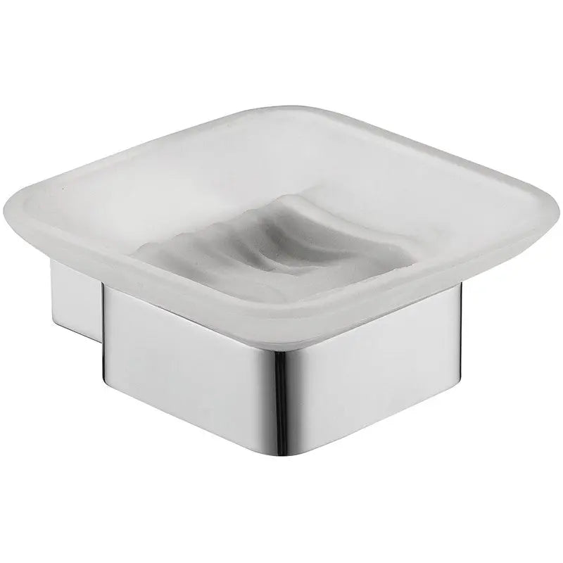 ROSA SOAP DISH CHROME / MATTE BLACK FIL Kitchen Bathroom
