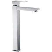 ROSA SLIM SQUARE HIGH RISE BASIN MIXER CHROME FIL Kitchen Bathroom