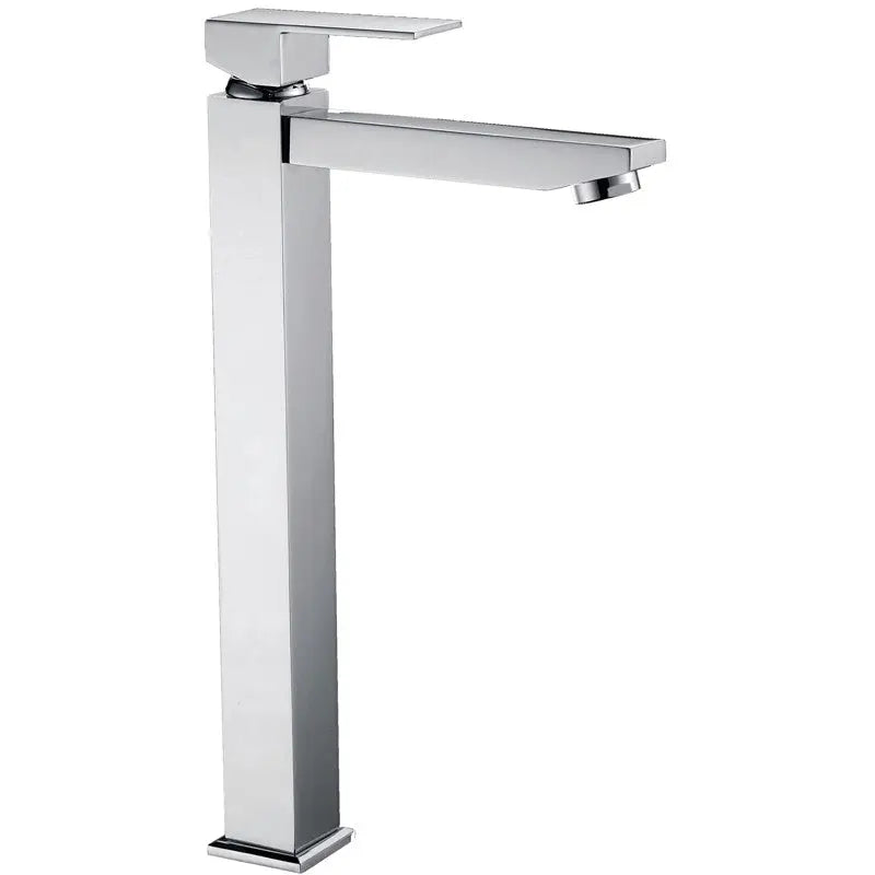 ROSA SLIM SQUARE HIGH RISE BASIN MIXER CHROME FIL Kitchen Bathroom