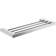 ROSA TOWEL SHELF 600MM CHROME / MATTE BLACK FIL Kitchen Bathroom