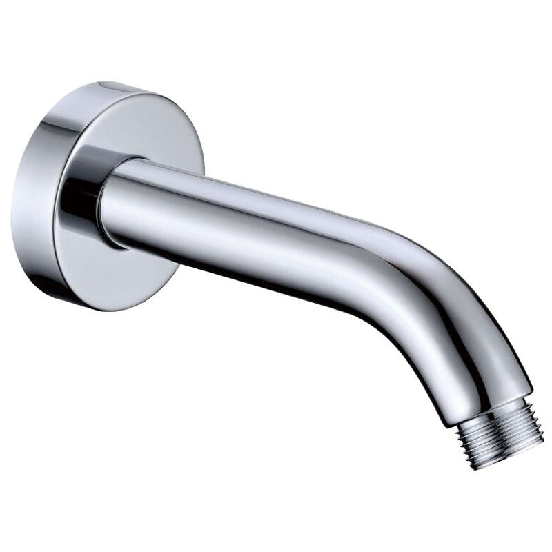 ROUND CURVED SHOWER ARM CHROME