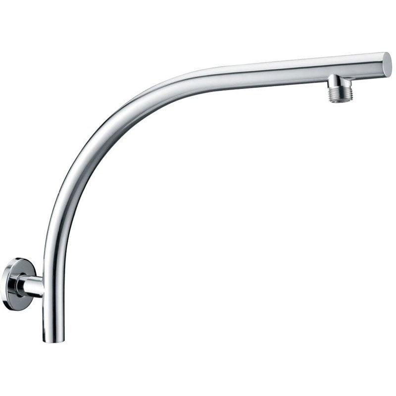 ROUND CURVED SHOWER ARM CHROME