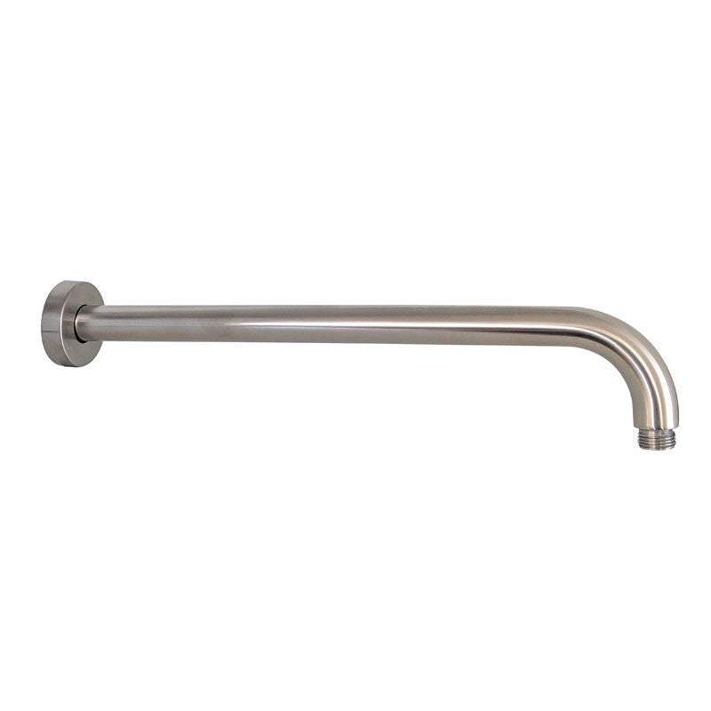 ROUND HORIZONTAL SHOWER ARM 400MM CHROME & COLOURED