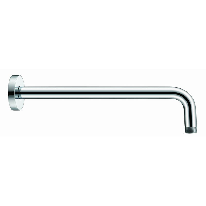 ROUND HORIZONTAL SHOWER ARM 400MM CHROME & COLOURED