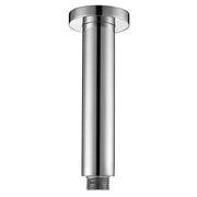 ROUND VERTICAL SHOWER ARM 100MM CHROME FIL Kitchen Bathroom