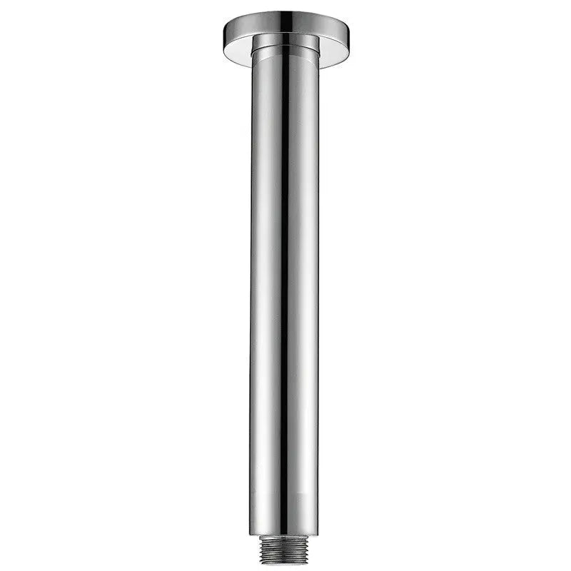ROUND VERTICAL SHOWER ARM 200MM CHROME FIL Kitchen Bathroom