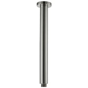 ROUND VERTICAL SHOWER ARM 300MM CHROME & COLOURED FIL Kitchen Bathroom