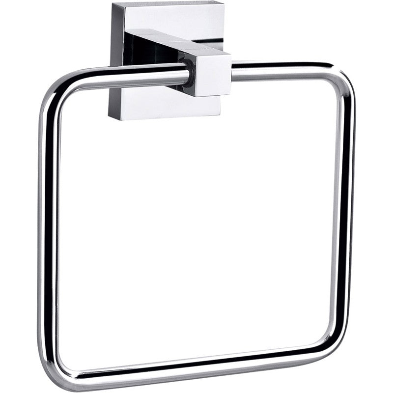 SARA TOWEL RING CHROME