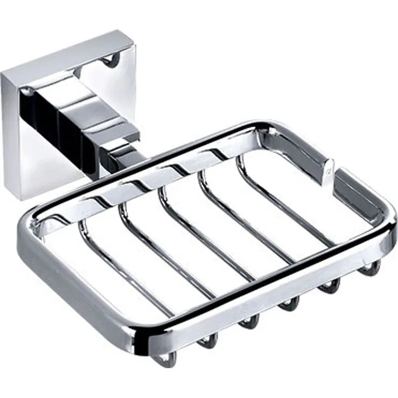 SARA WIRE SOAP BASKET CHROME FIL Kitchen Bathroom