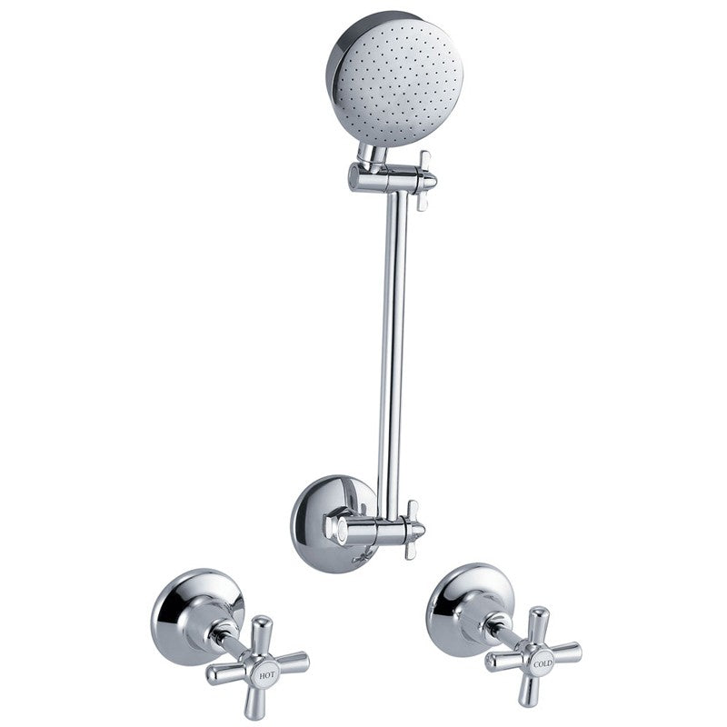 SHOWER TAP SET CHROME