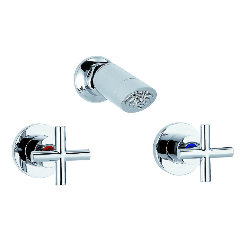 SHOWER TAP SET CHROME