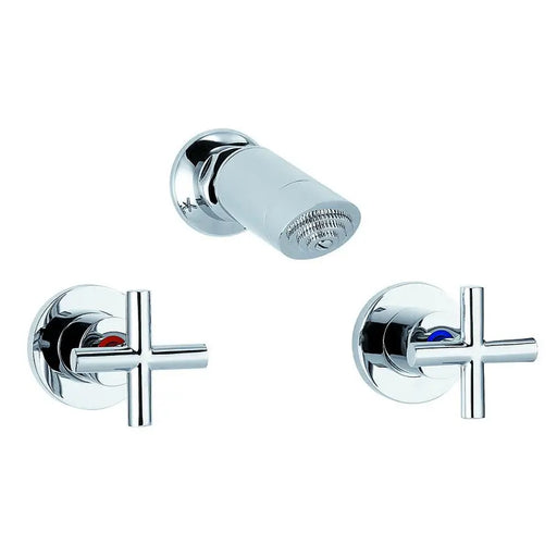 SHOWER TAP SET CHROME FIL Kitchen Bathroom
