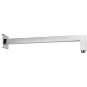 SQUARE HORIZONTAL SHOWER ARM 400MM CHROME & COLOURED FIL Kitchen Bathroom