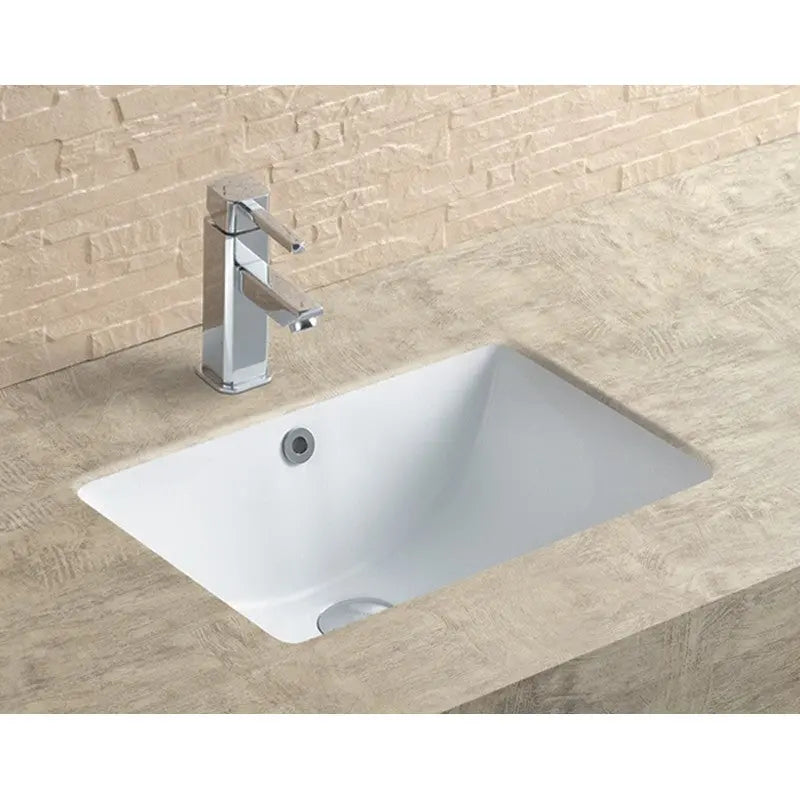 EDEN UNDERMOUNT BASIN GLOSS WHITE FIL Kitchen Bathroom