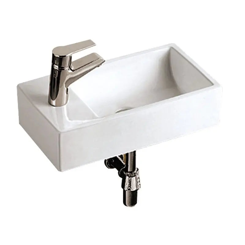 ROSA WALL HUNG BASIN GLOSS WHITE FIL Kitchen Bathroom