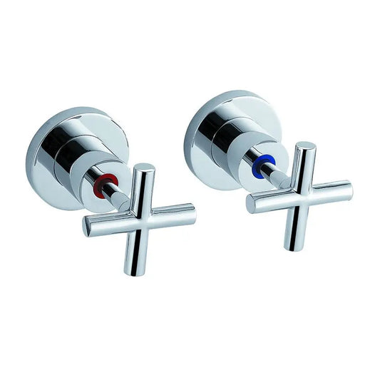 WALL TOP TAP SET ASSEMBLIES CHROME FIL Kitchen Bathroom