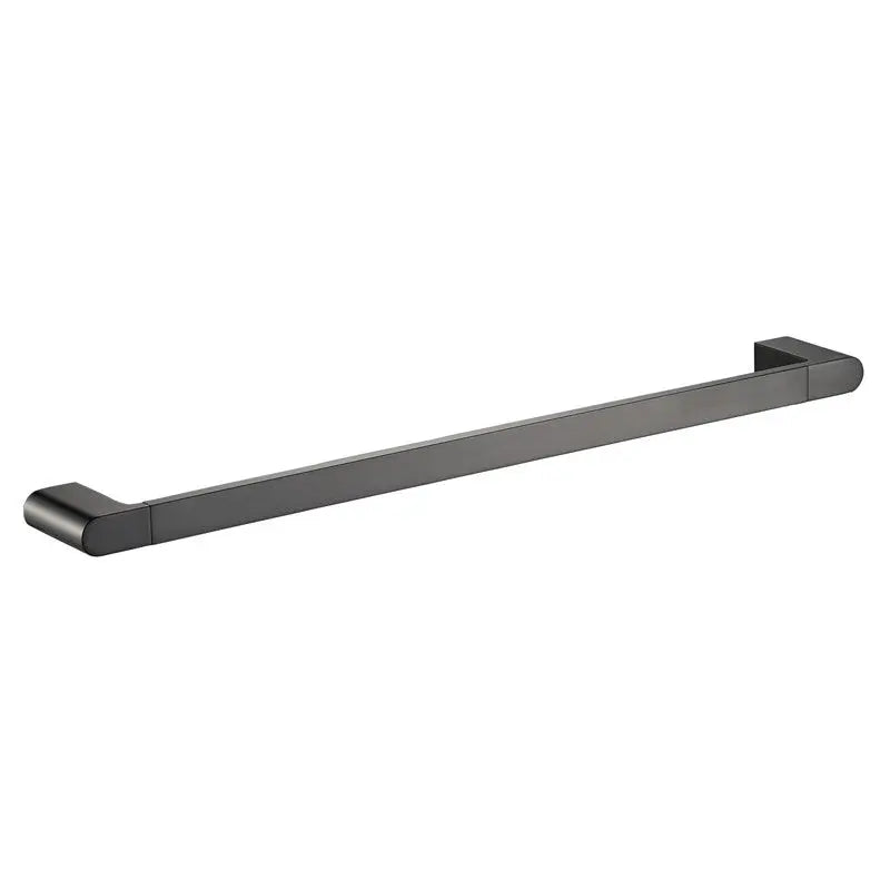 FLORES SINGLE TOWEL RAIL 600MM CHROME & COLOURED FIL Kitchen Bathroom