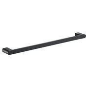 FLORES SINGLE TOWEL RAIL 600MM CHROME & COLOURED FIL Kitchen Bathroom