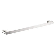FLORES SINGLE TOWEL RAIL 800MM CHROME & COLOURED FIL Kitchen Bathroom