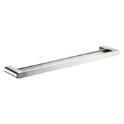 FLORES DOUBLE TOWEL RAIL 600MM CHROME & COLOURED FIL Kitchen Bathroom