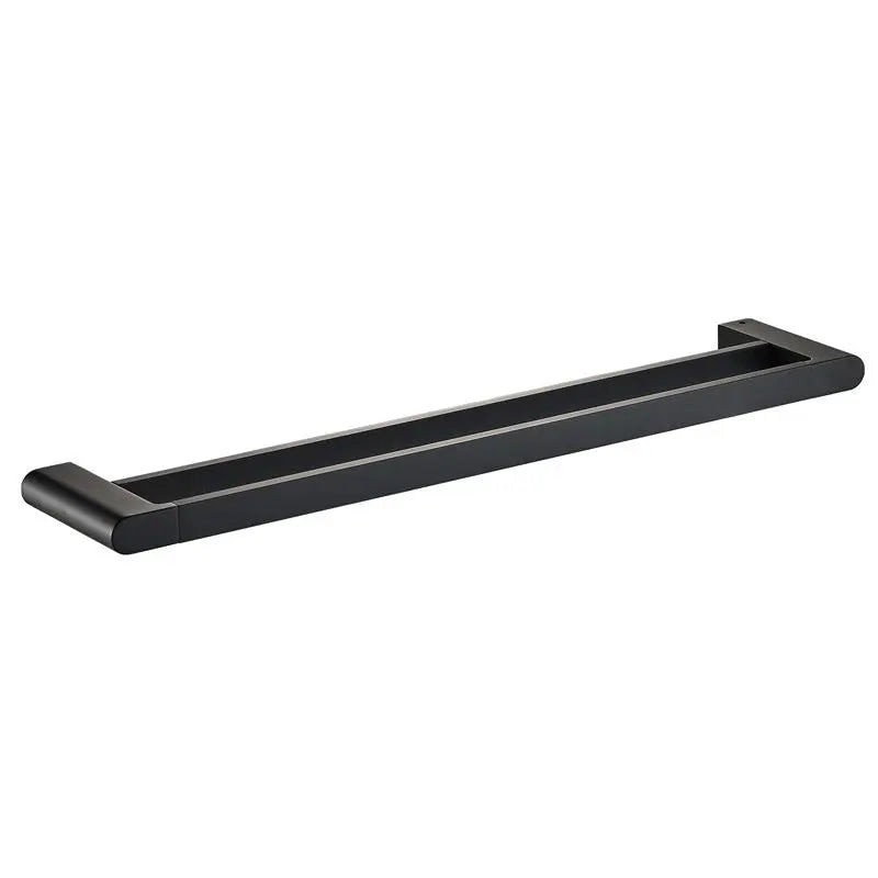 FLORES DOUBLE TOWEL RAIL 600MM CHROME & COLOURED FIL Kitchen Bathroom