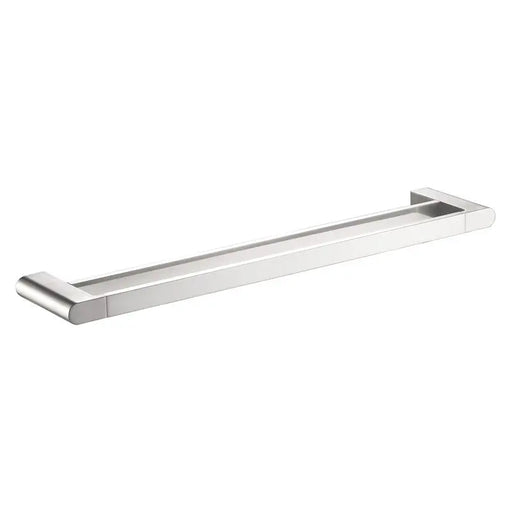 FLORES DOUBLE TOWEL RAIL 800MM CHROME & COLOURED FIL Kitchen Bathroom