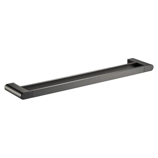 FLORES DOUBLE TOWEL RAIL 800MM CHROME & COLOURED FIL Kitchen Bathroom