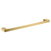 CERAM SINGLE TOWEL RAIL 600MM CHROME & COLOURED FIL Kitchen Bathroom