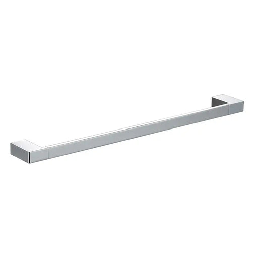 CERAM SINGLE TOWEL RAIL 800MM CHROME & COLOURED FIL Kitchen Bathroom