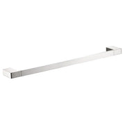CERAM SINGLE TOWEL RAIL 800MM CHROME & COLOURED FIL Kitchen Bathroom