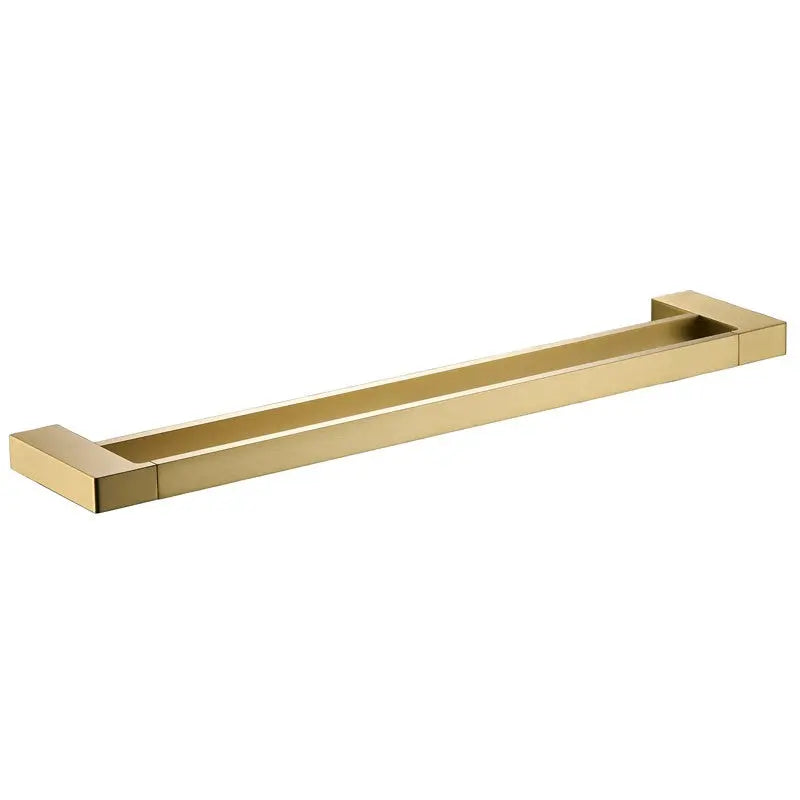 CERAM DOUBLE TOWEL RAIL 600MM CHROME & COLOURED FIL Kitchen Bathroom