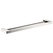 CERAM DOUBLE TOWEL RAIL 600MM CHROME & COLOURED FIL Kitchen Bathroom